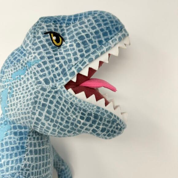 Jurassic World Blue T-Rex Tyrannosaurus Rex Dinosaur Plush Stuffed Animal 18" - Picture 2 of 12